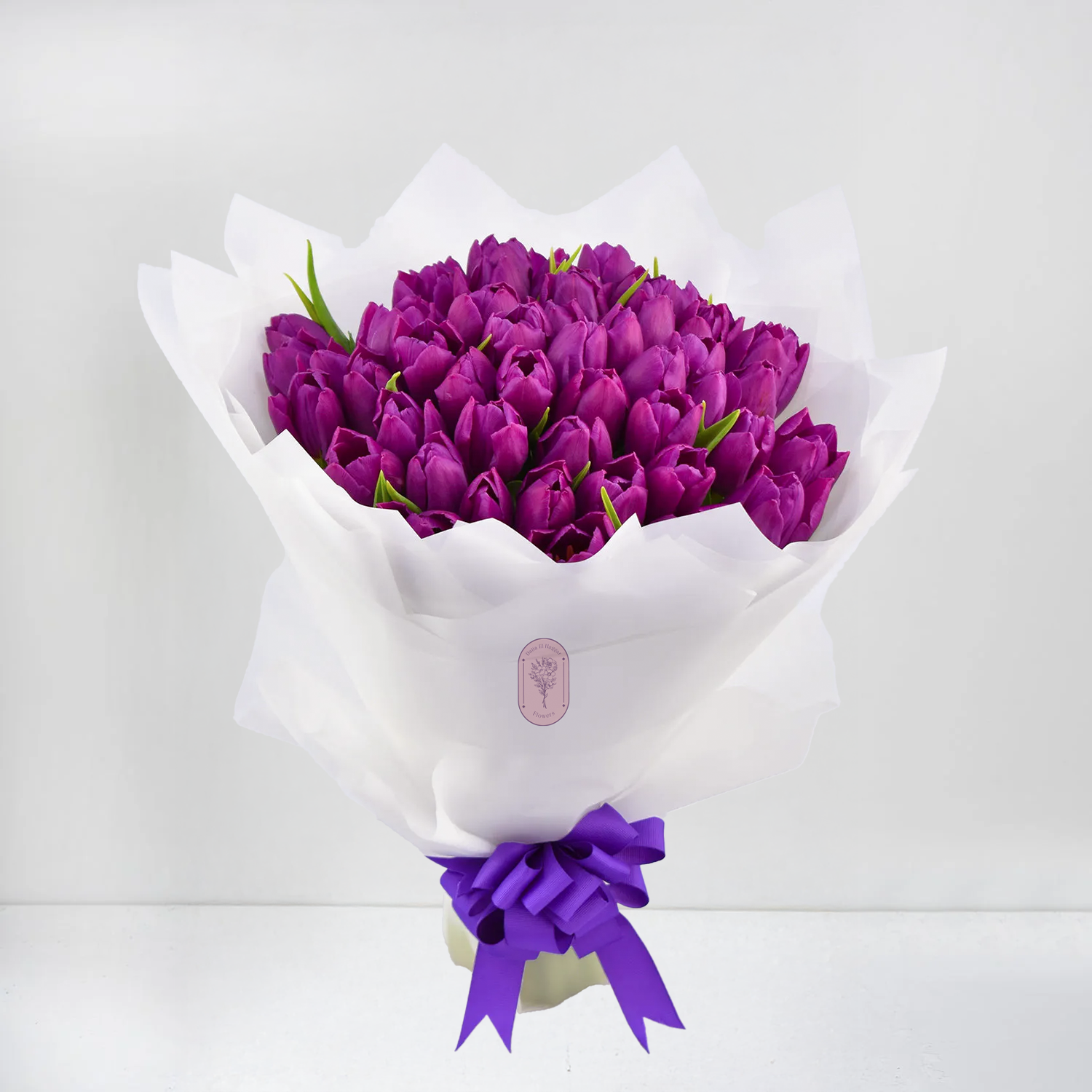 Luxury Violet Tulip Bouquet