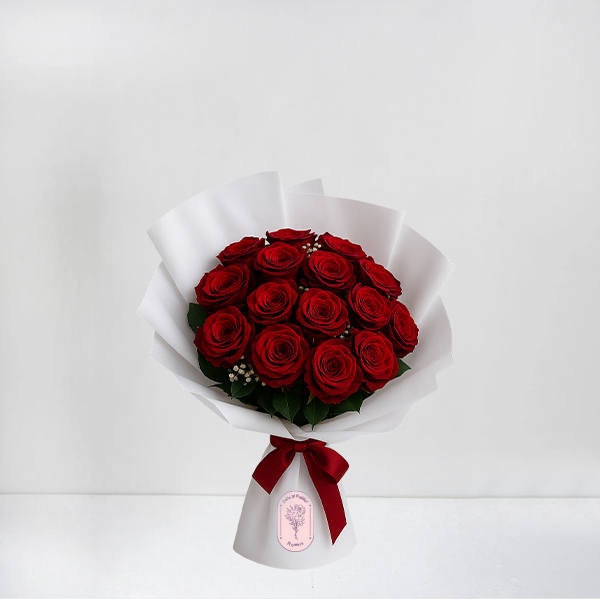 Timeless Red Rose Bouquet