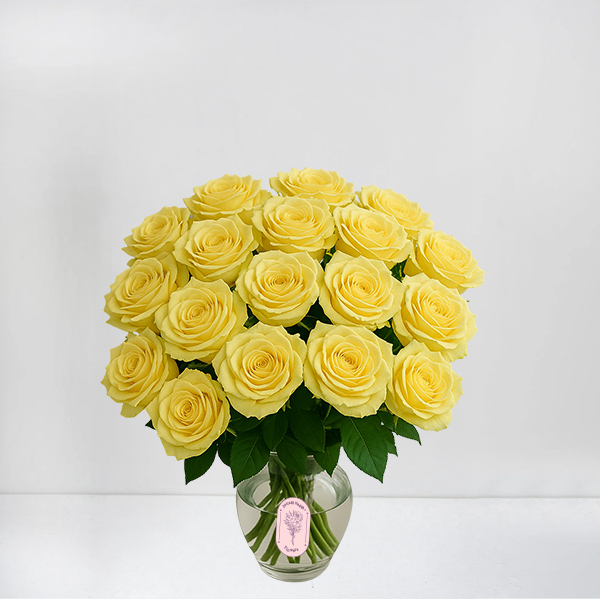 Bright Yellow Roses